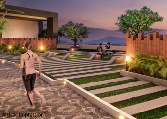 MIRA CREST AMENITIES 336X239 WALKING AREA WITH GARDEN
