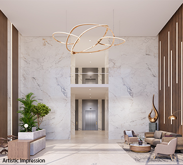 Double Height Grand Entance Lobby